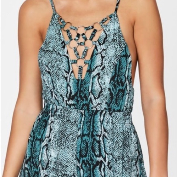 LF Pants - LF millau snakeskin romper
